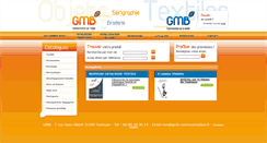 Desktop Screenshot of gmb-communication.fr